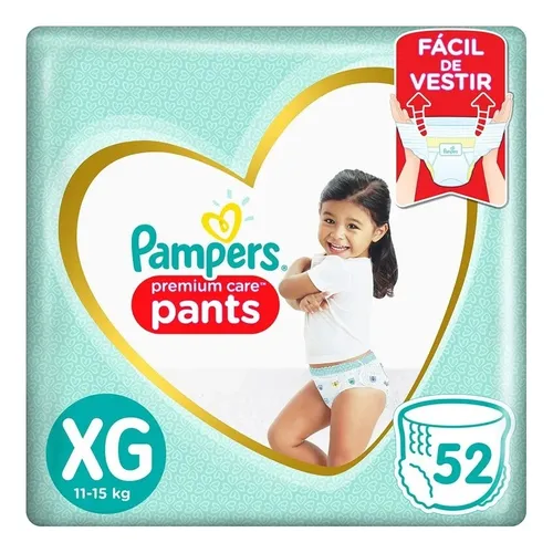 PAMPERS PANTS PREMIUN CARE  – Pañalera Belyan
